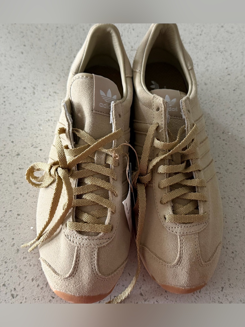 adidas Unisex KHAITE Country OG RARE Suede Savannah Gum